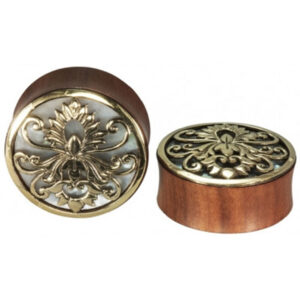 Rider Plugs - Saba Wood + Mother Of Pearl