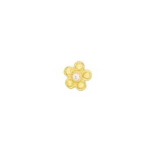 Flower with Gemstone