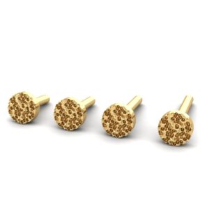 Bog Disc 18G Threadless Classic Labret Post /backing/