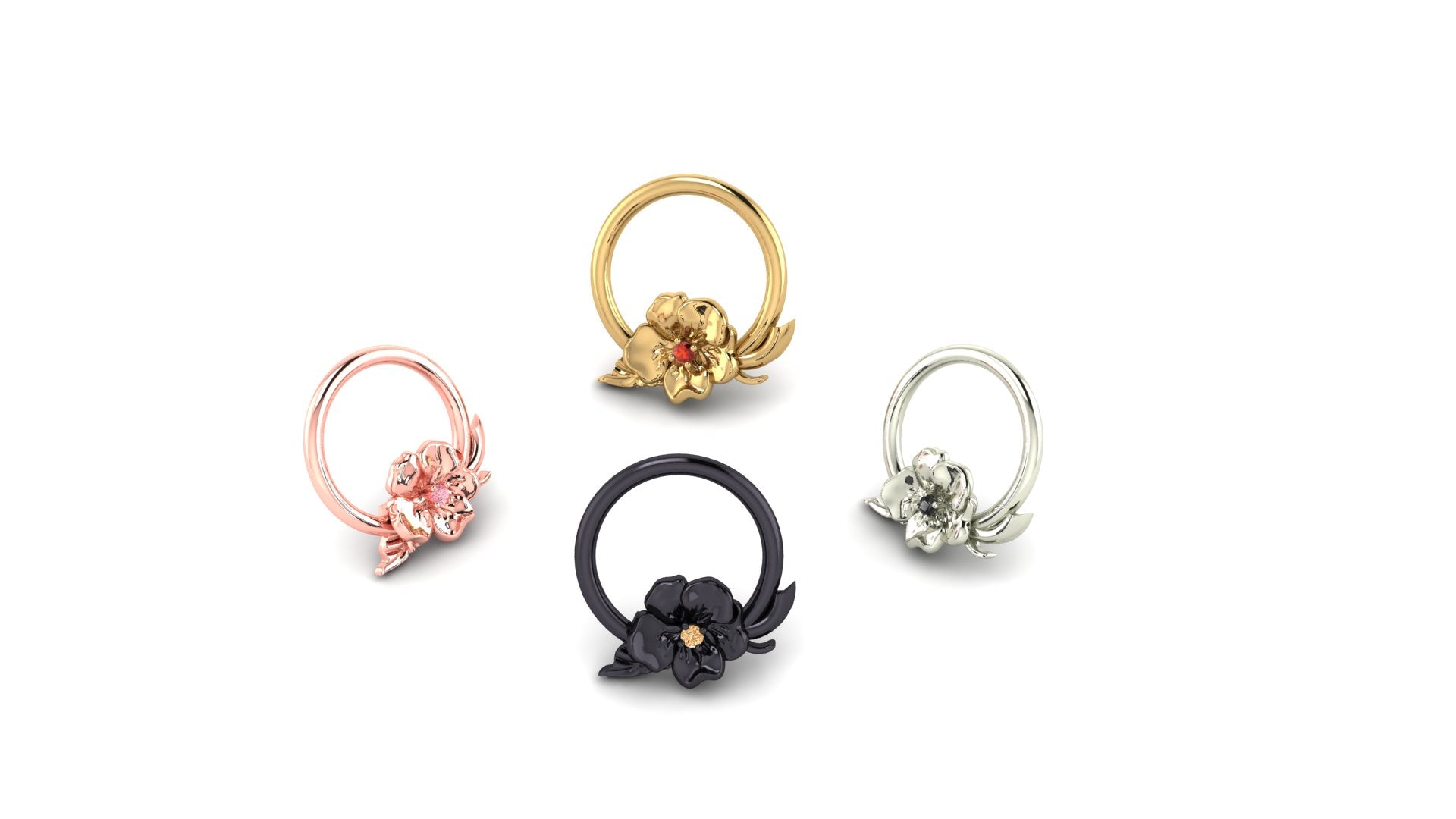 Single Flower Ring