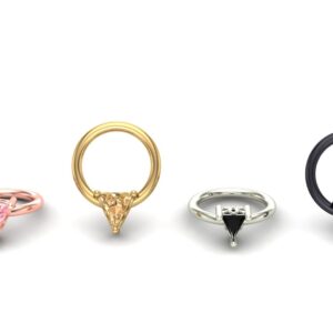 Triangle Prong Ring