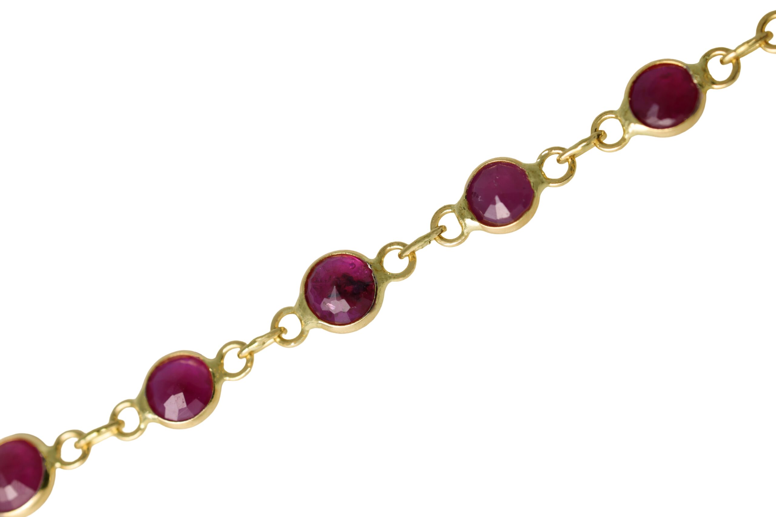 Ruby Bezel Chain - Image 2