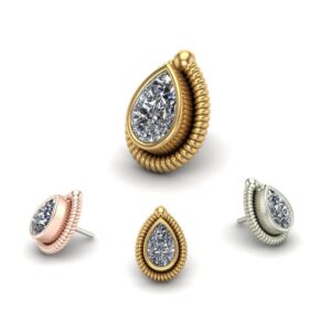 Twisted Pear Bezel