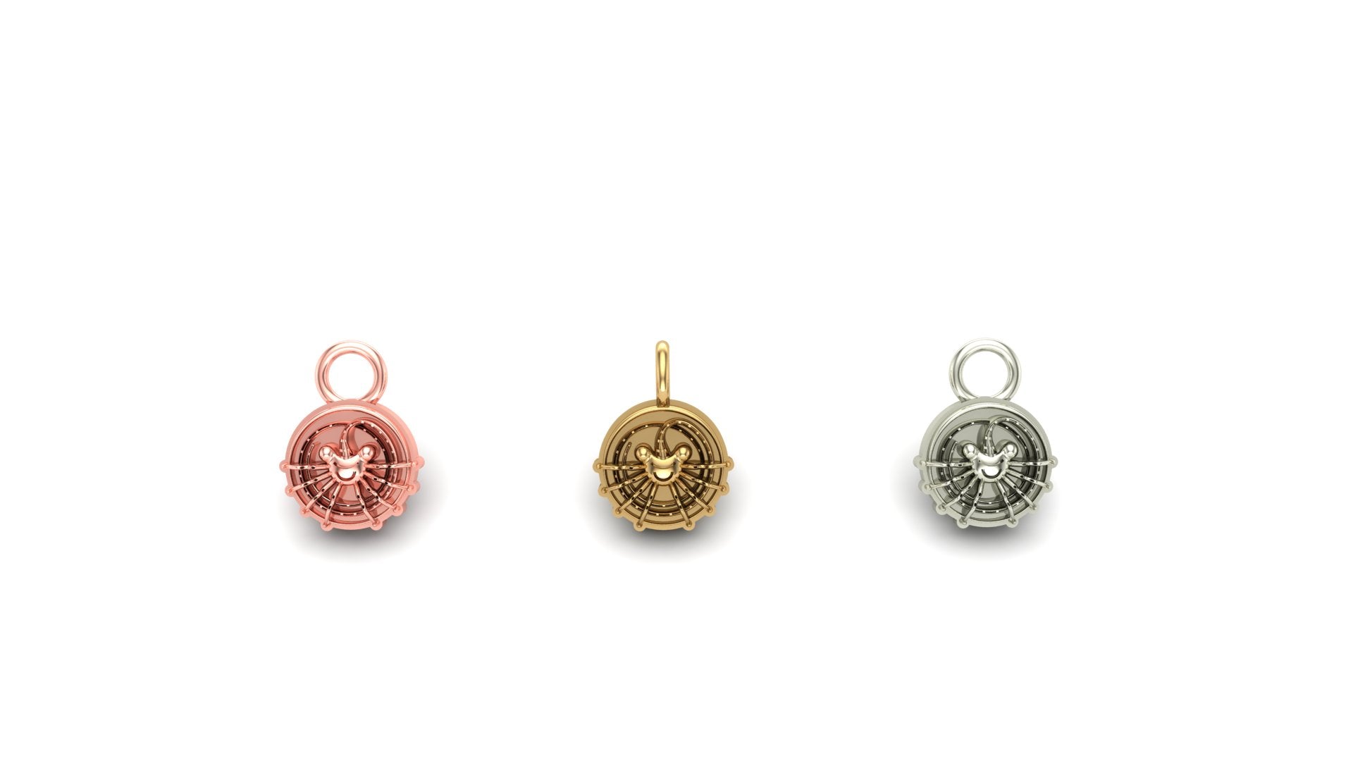 Alien Hugger Charm