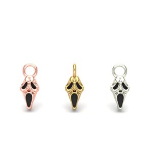 Ghost Mask Charm