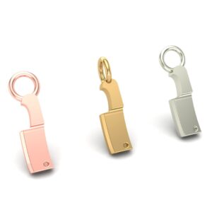 Cleaver Knife Charm