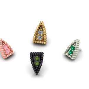 Half Navette Beads