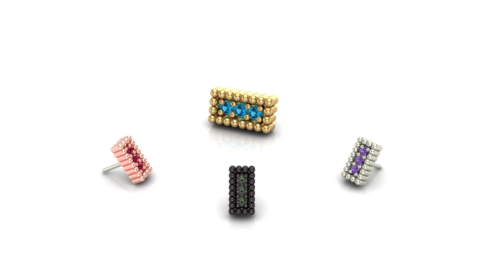 Rectangle Beads - Image 3