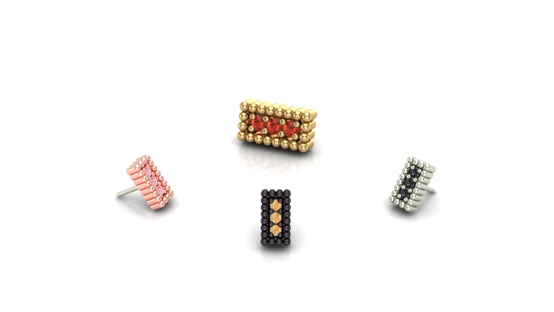 Rectangle Beads