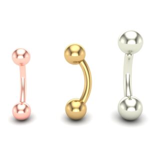 Ball Curved Barbell