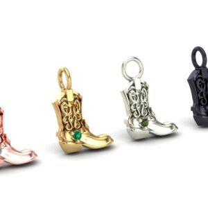 Cowboy Boot Charm