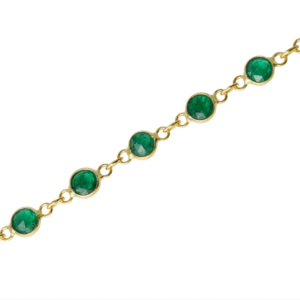 Emerald Bezel Chain