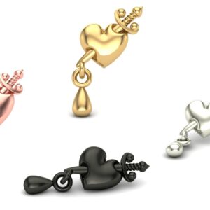 Daggered Heart Dangle