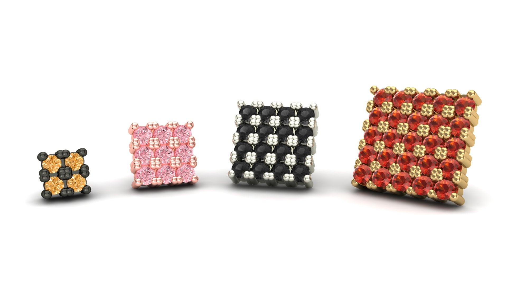 Square with Gemstone - Image 4