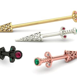 Armor Dagger Barbell